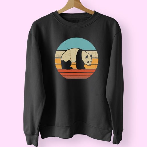 Panda Sunset Cute Sweatshirt