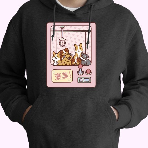 Puppy Dog Claw Machine Cute Hoodie