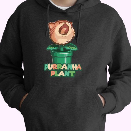 Purranha Plant Cute Hoodie