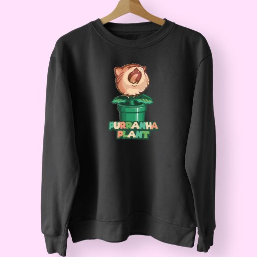 Purranha Plant Cute Sweatshirt