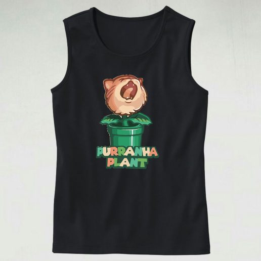 Purranha Plant Cute Tank Top