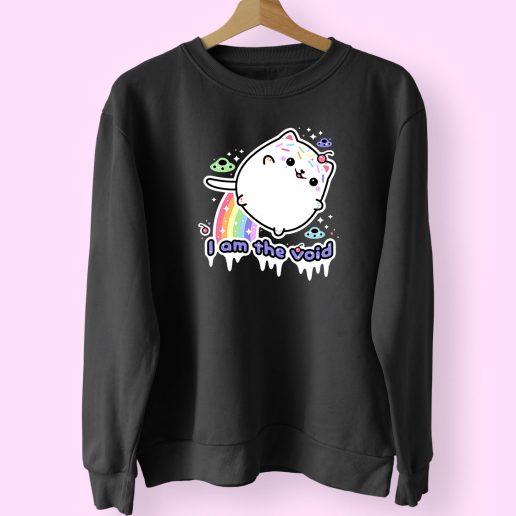 Rainbow Cat I Am The Void Cute Sweatshirt