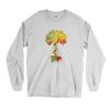 Reality Glitch Tree Vintage Long Sleeve Shirt