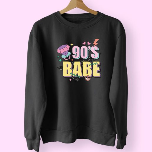 Retro 90's Babe Cute Sweatshirt