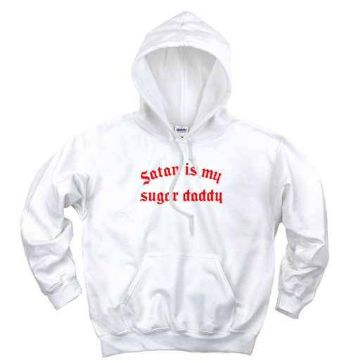 Satan Is My Suggar Daddy Aesthetic Graphic Hoodie