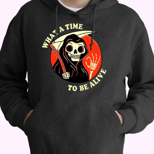 Scary Skeleton To Be Alive Cute Hoodie