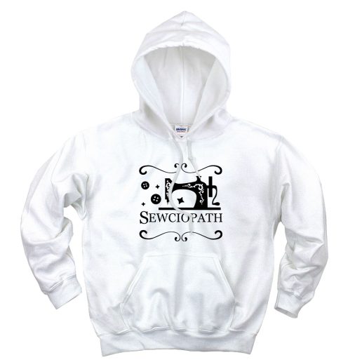 Sewing Sewciopath Aesthetic Graphic Hoodie