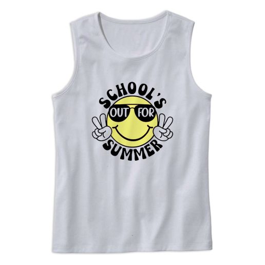 Smiley Schools Out For Summer Tank Top Outfit