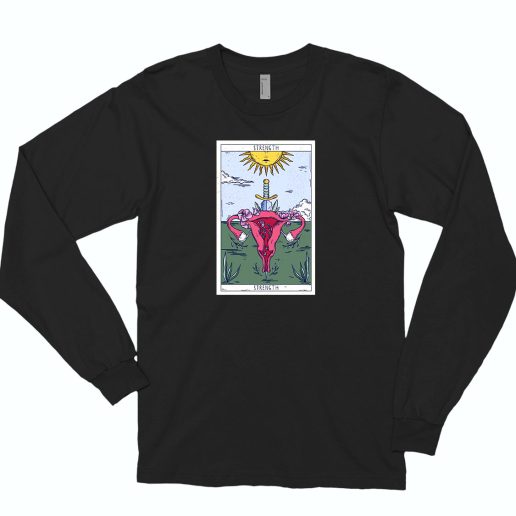 Strength Virgin Cute Long Sleeve T shirt