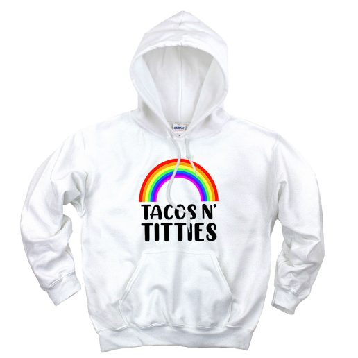 Tacos N Titties Aesthetic Graphic Hoodie