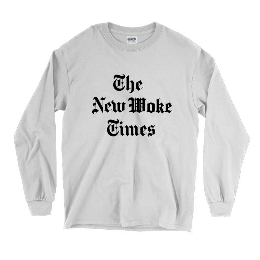 The New Woke Times Vintage Long Sleeve Shirt