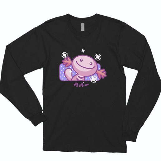 Wooper Shiny Japanese Cute Long Sleeve T shirt