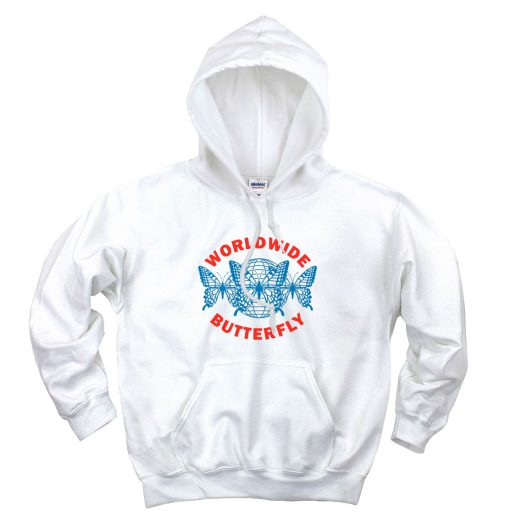 Worldwide Butterfly Aesthetic Graphic Hoodie