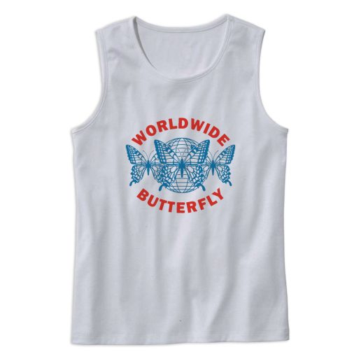 Worldwide Butterfly Tank Top Outfit