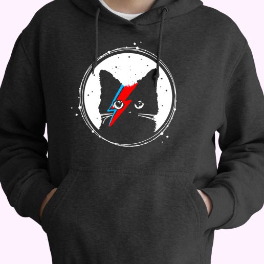 Ziggy Cat Stardust Cute Hoodie