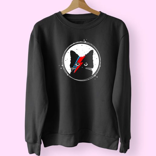 Ziggy Cat Stardust Cute Sweatshirt