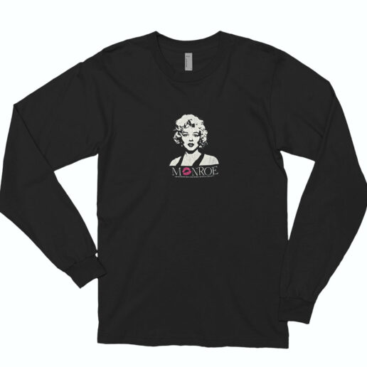 1988 Marilyn Monroe Long Sleeve Shirt Classic Style