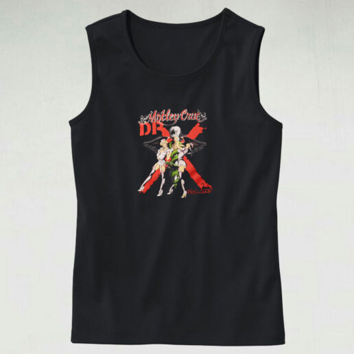 1989 Motley Crue Dr Feelgood Tour Tank Top Design