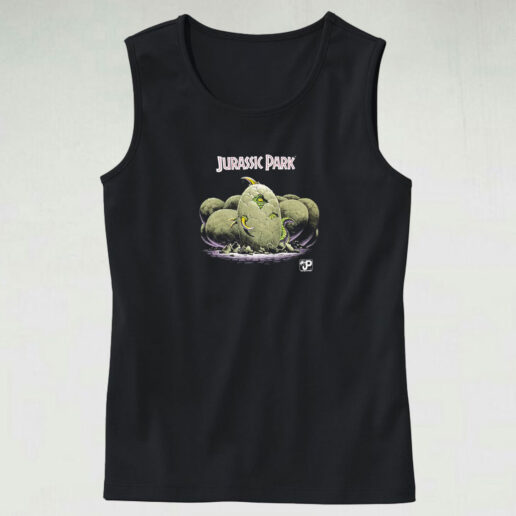 1993 Jurassic Park Dinosaur Egg Tank Top Design