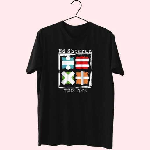 2023 Ed Sheeran Mathematics America Tour Essentials T shirt