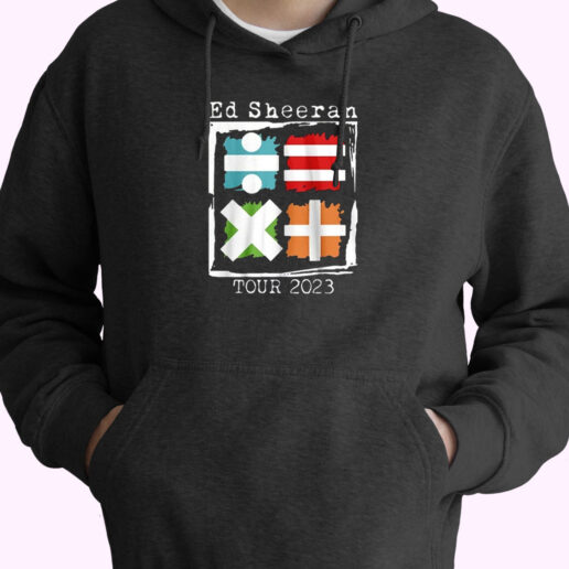 2023 Ed Sheeran Mathematics America Tour Hoodie Design