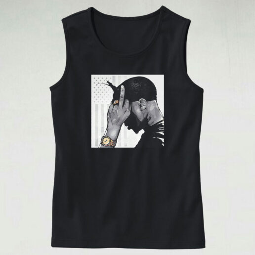 2pac Fck The World Tank Top Design