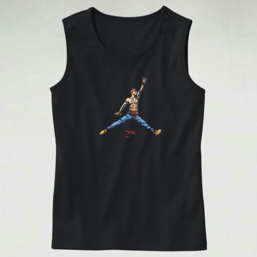 2pac Jump Parody Vintage Tank Top Design