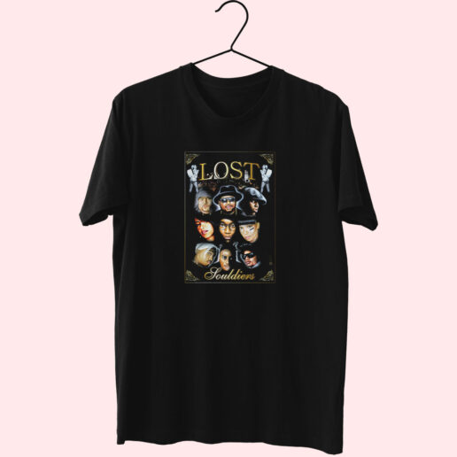 2pac Lost Souldiers Vintage Essentials T shirt