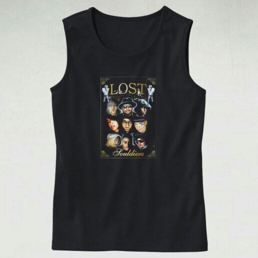 2pac Lost Souldiers Vintage Tank Top Design