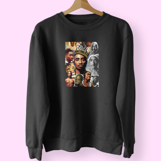 2pac Through The Years Sweatshirt Design