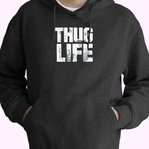 2pac Thug Life Air Hoodie Design