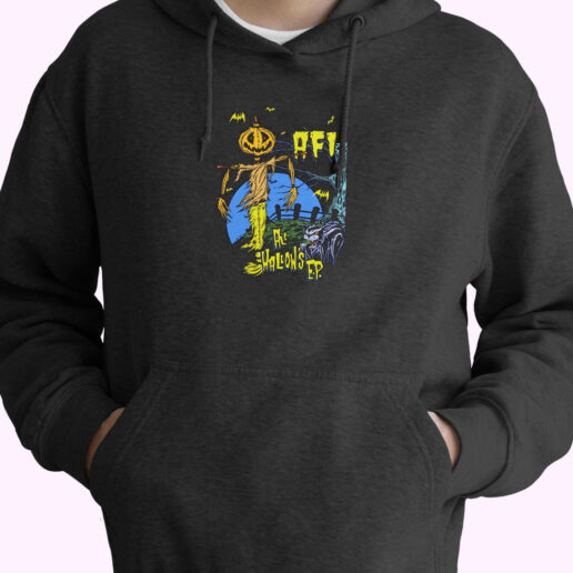 Afi All Hollow's Bat Graphic Hoodie Design