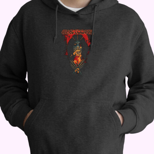 Alice Cooper Zombie Graphic Hoodie Design