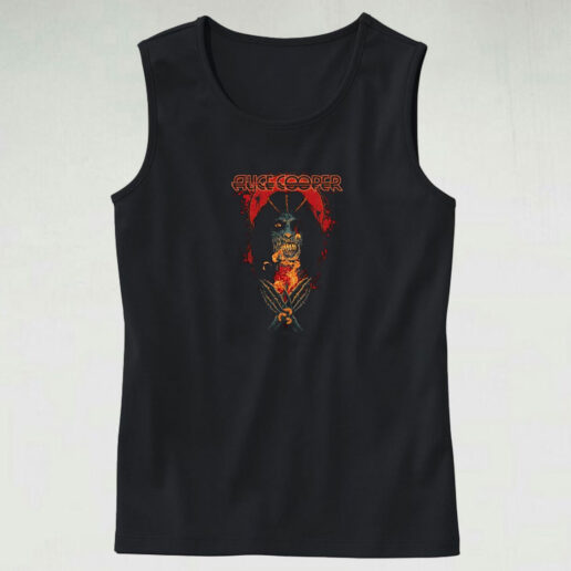 Alice Cooper Zombie Graphic Tank Top Design