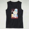 Anime Konosuba Aqua And Sake Tank Top Design