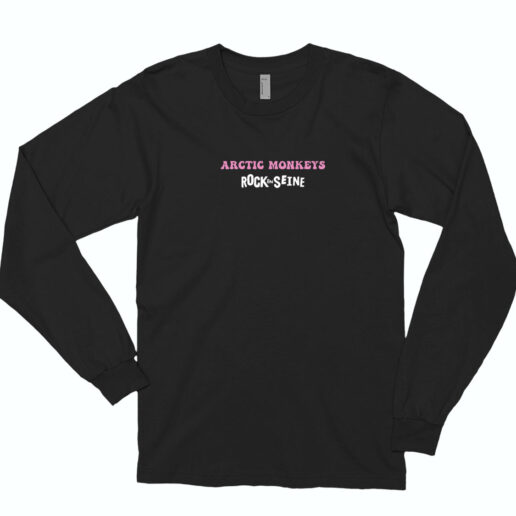 Arctic Monkeys Rock En Seine 2022 Long Sleeve Shirt Classic Style