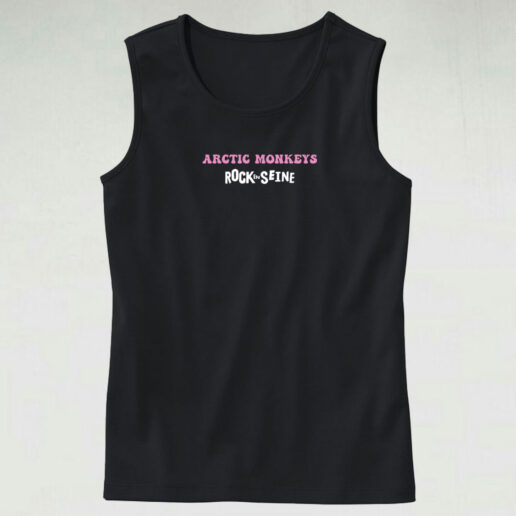 Arctic Monkeys Rock En Seine 2022 Tank Top Design