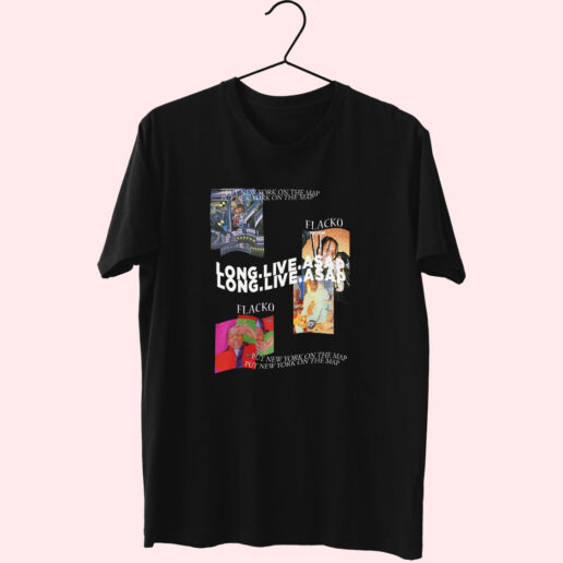 Asap Rocky Long Live Asap Vintage Essentials T shirt