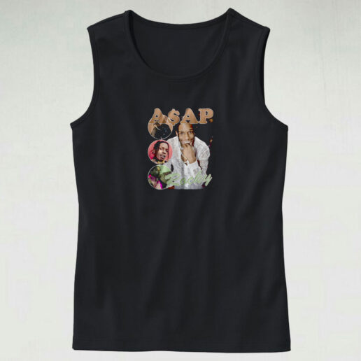 Asap Rocky Photoshoot Tank Top Design