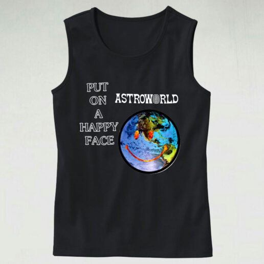 Astroworld Put On Happy Face Essential Tank Top