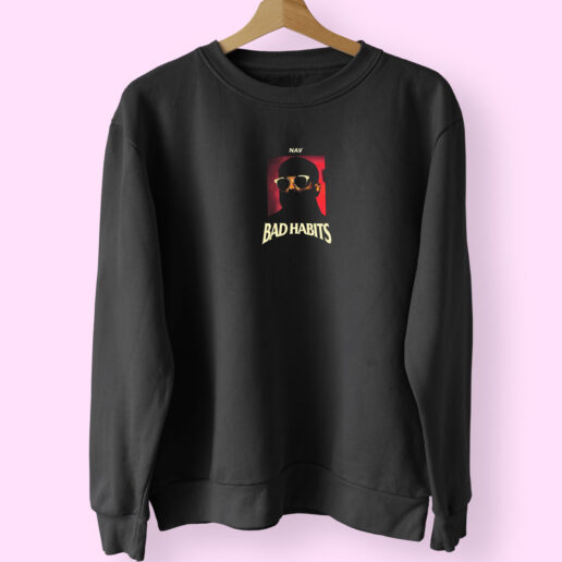 Bad Habits Album Sweatshirt Design