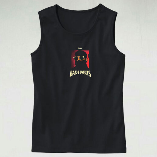 Bad Habits Album Tank Top Design