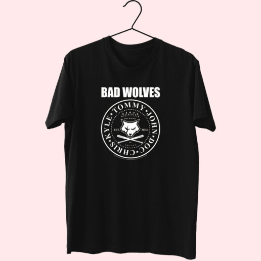 Bad Wolves Ramones Seal Essentials T shirt