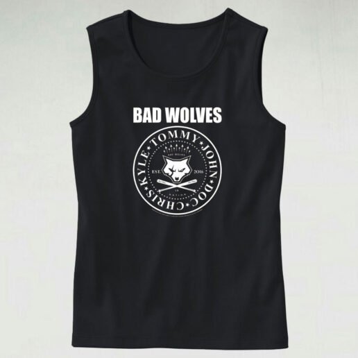 Bad Wolves Ramones Seal Tank Top Design