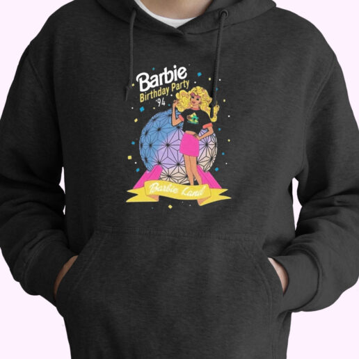 Barbie Birthday Party 1994 Land Hoodie Design