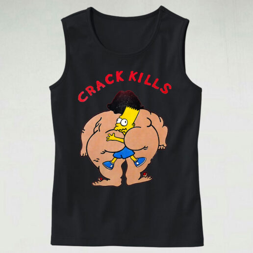 Bart Crack Kills Essential Tank Top
