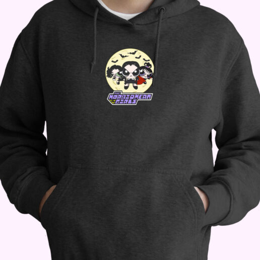 Beetlejuice Powerpuff Girls Vintage Cartoon Hoodie Design