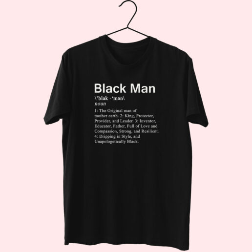 Black Men Definition Essentials T shirt