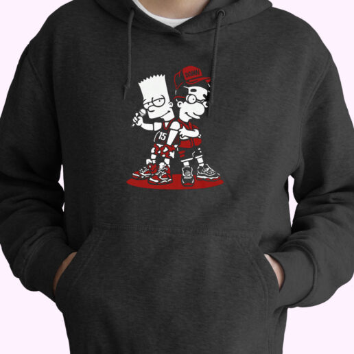 Black Red So Icey Boyz Graphic Hoodie Design