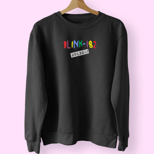 Blink 182 Rulez Logo Sweatshirt Design